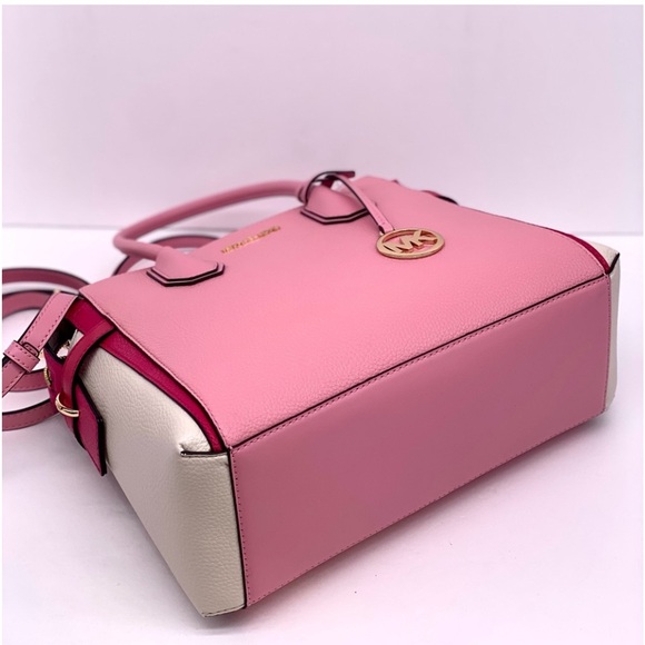 Michael Kors Mercer Medium Top Zip Belted
Satchel Crossbody Electric Pink - Picture 8 of 13